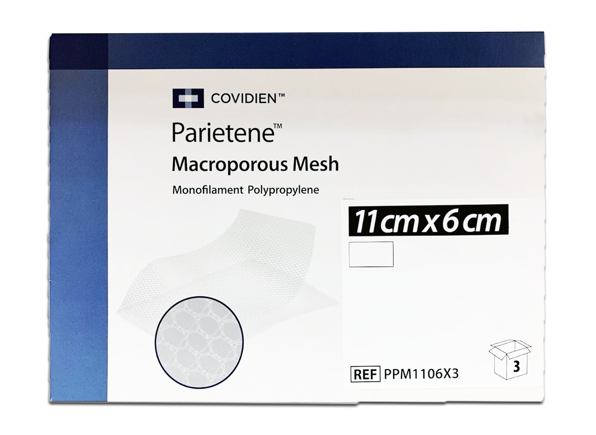COVIDIEN™, INGUINAL Parietene™ Macroporous Mesh (PPM)